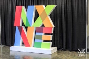 NXNE Futureland Interactive Conference Sign