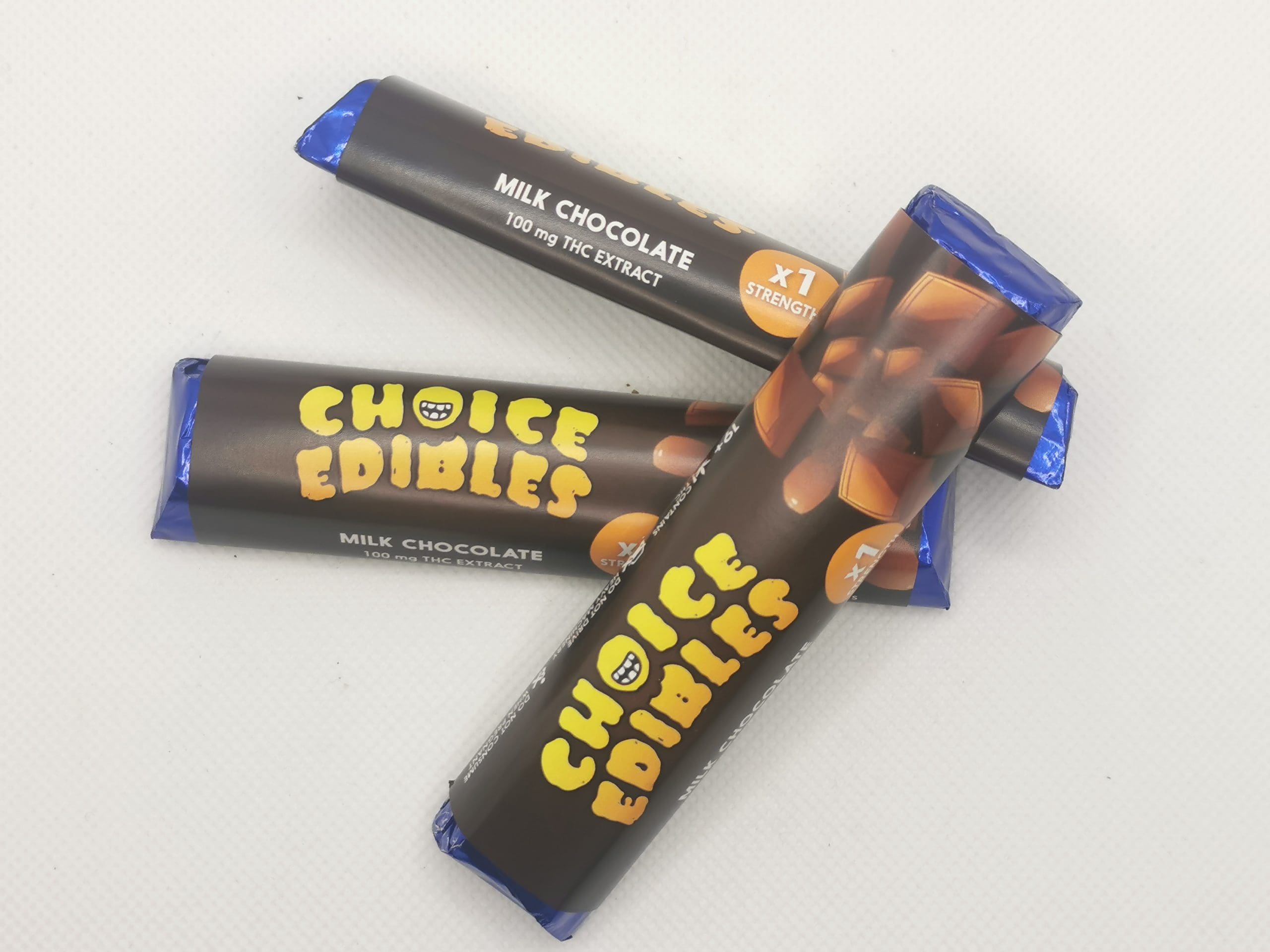 Choice Edibles Chocolate Bars - Milk Chocolate