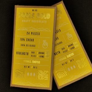 Fool's Gold Craft Chocolate THC