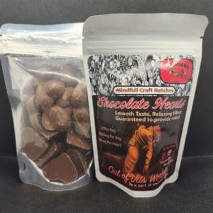 THC Tomahawk Chocolate Hearts 80mg