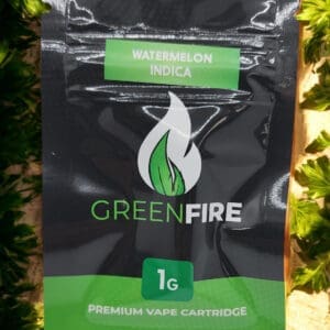 Green Fire 1g Vape Cartridge